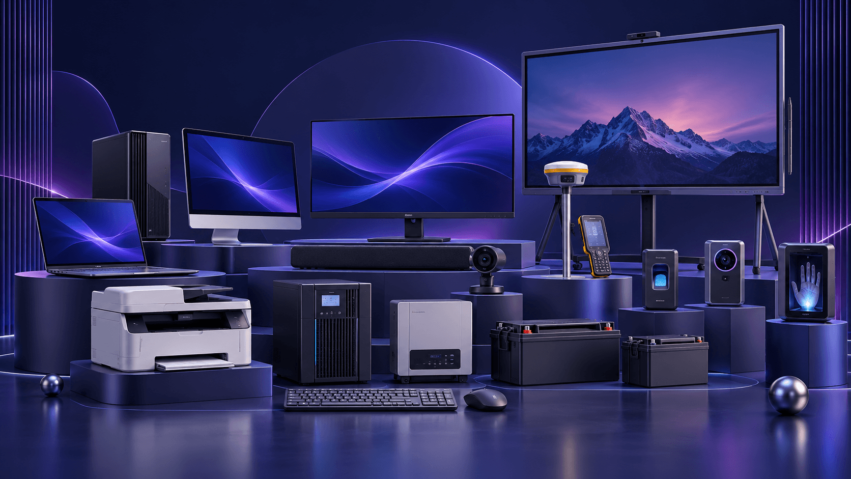 Representative category image of a workstation and portable computer